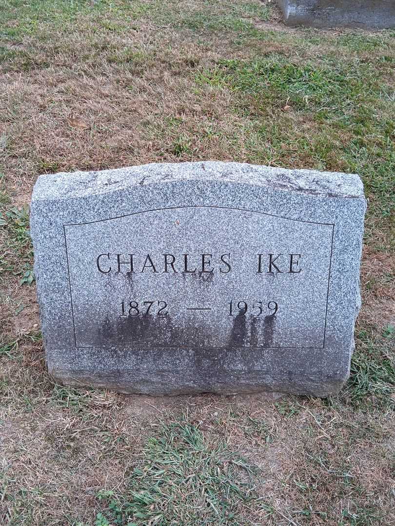Charles Ike's grave. Photo 2