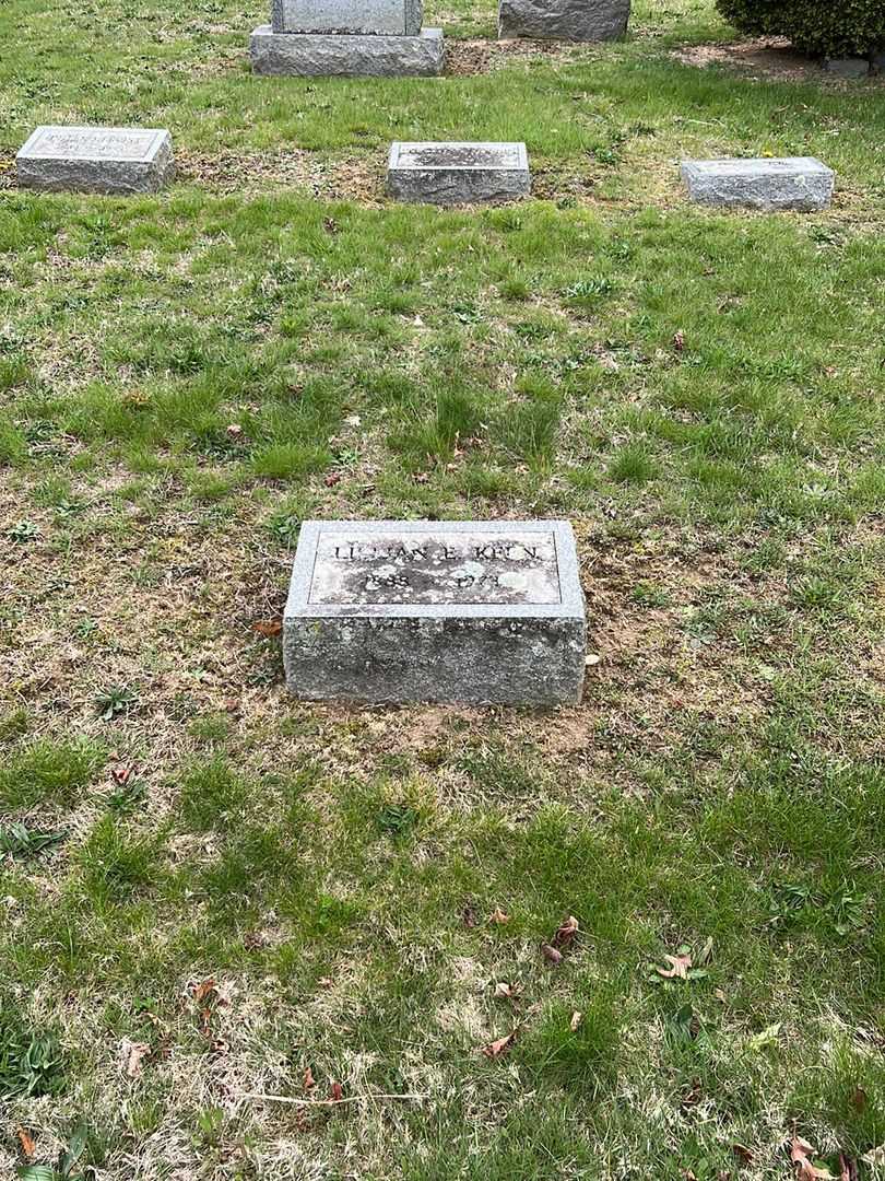 Lillian Estelle Keen's grave. Photo 2