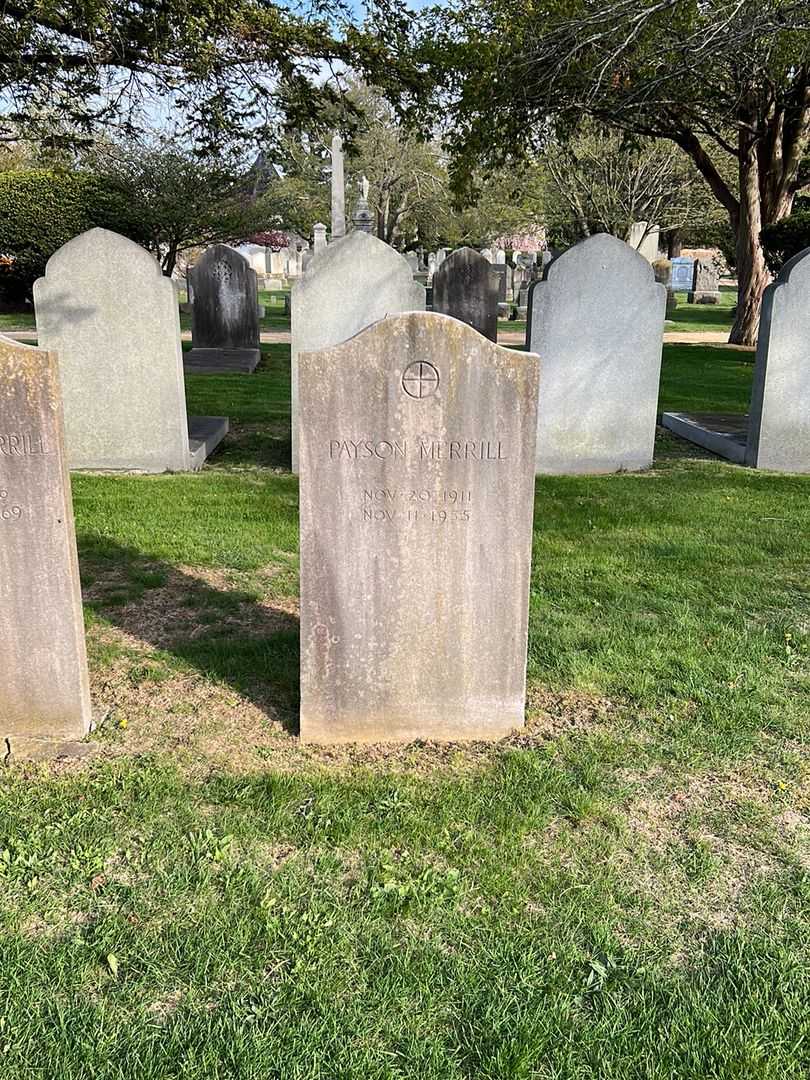 Payson Peter Merrill's grave. Photo 2