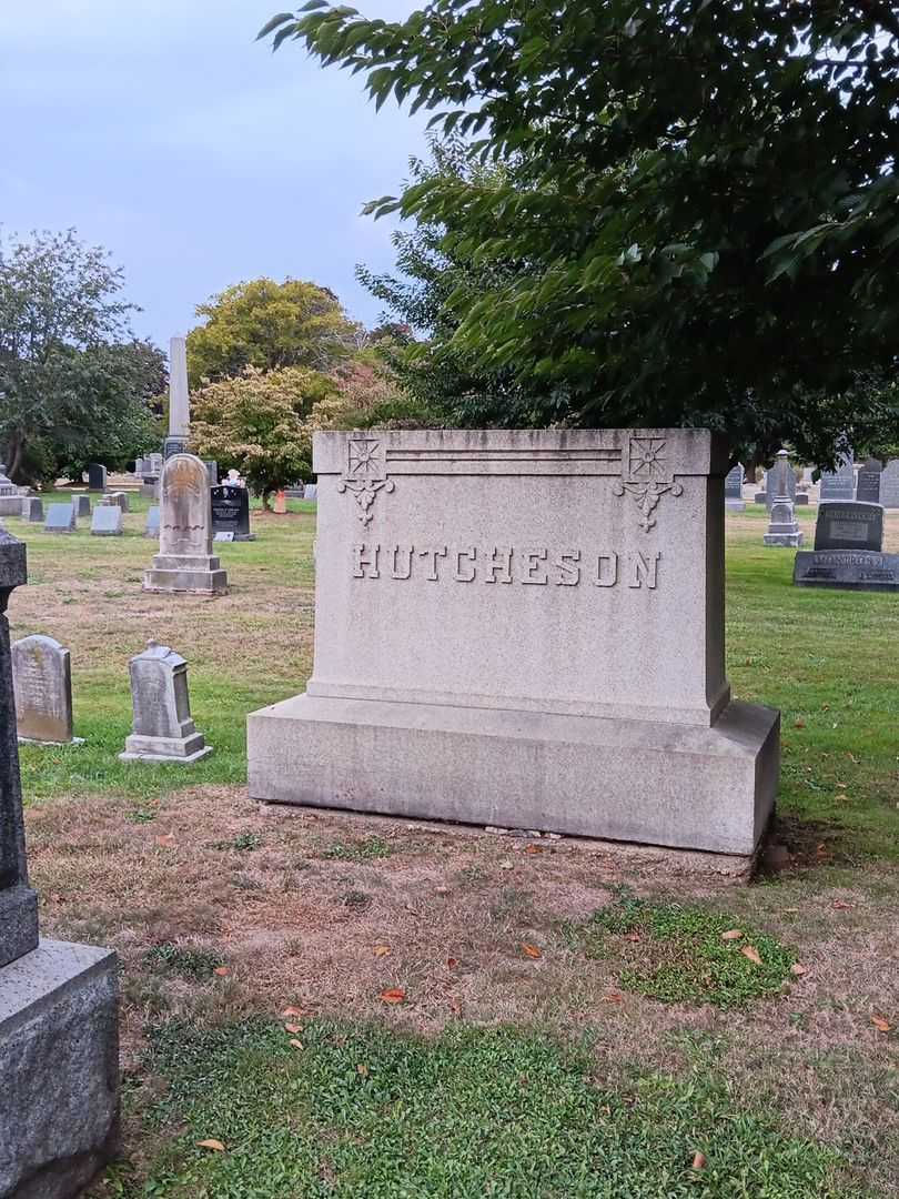 Alfred Hyde Salter Hutcheson's grave. Photo 1