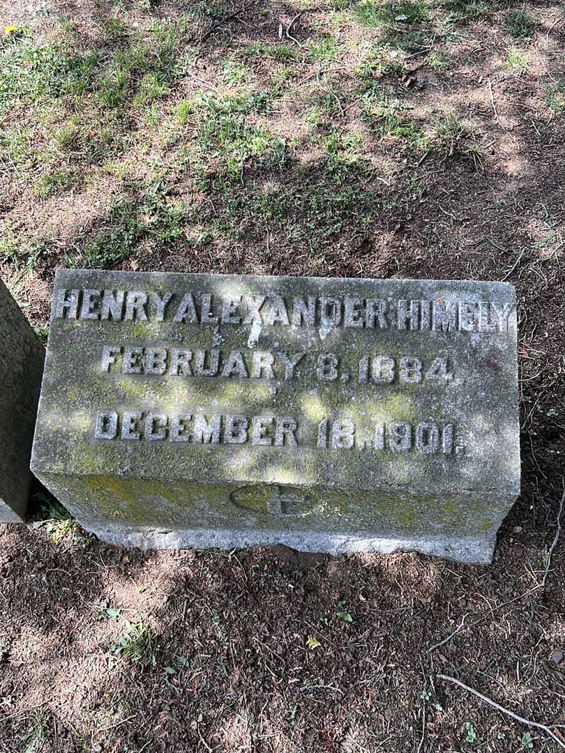 Henry Alexander Himely's grave. Photo 2